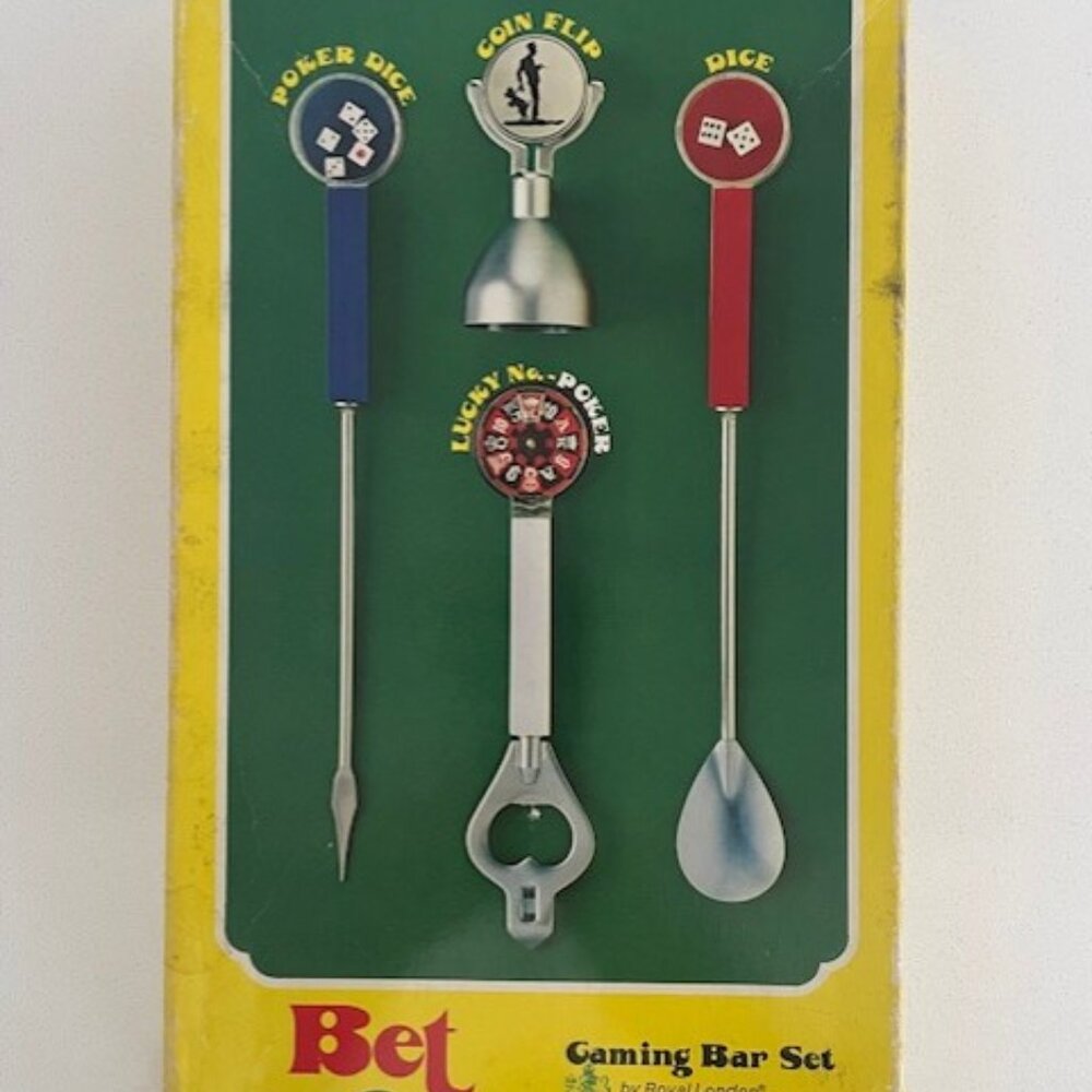 1972 Gaming Bartender Tool Set